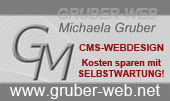 Gruber-Web - Webdesign - Sparen Sie Kosten und &auml;ndern Sie Ihre Website selbst!