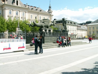 ... am Neuen Platz in Klagenfurt