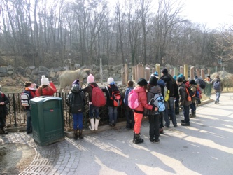 Im Tierpark konnten wir Tiere aus aller Welt sehen