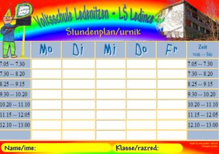 Stundenplan downloaden